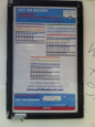 timetable information for passengers clearly displayed