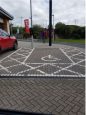 Accessible parking outside door