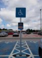 Accessible parking sign